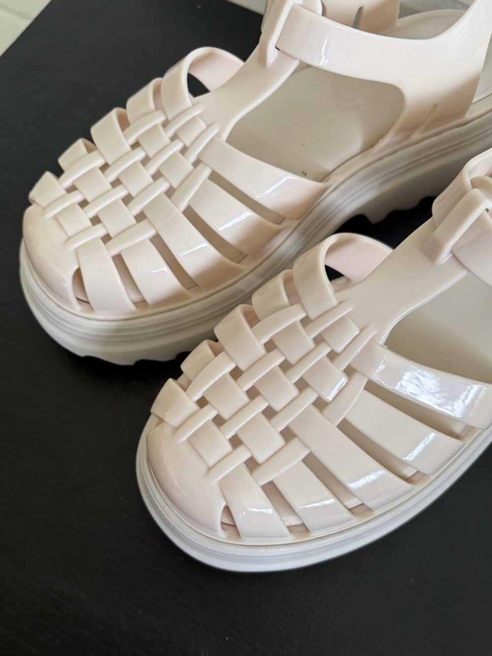 Melissa Position Platform II in Beige, SZ 6 🤍 - Picture 5 of 10